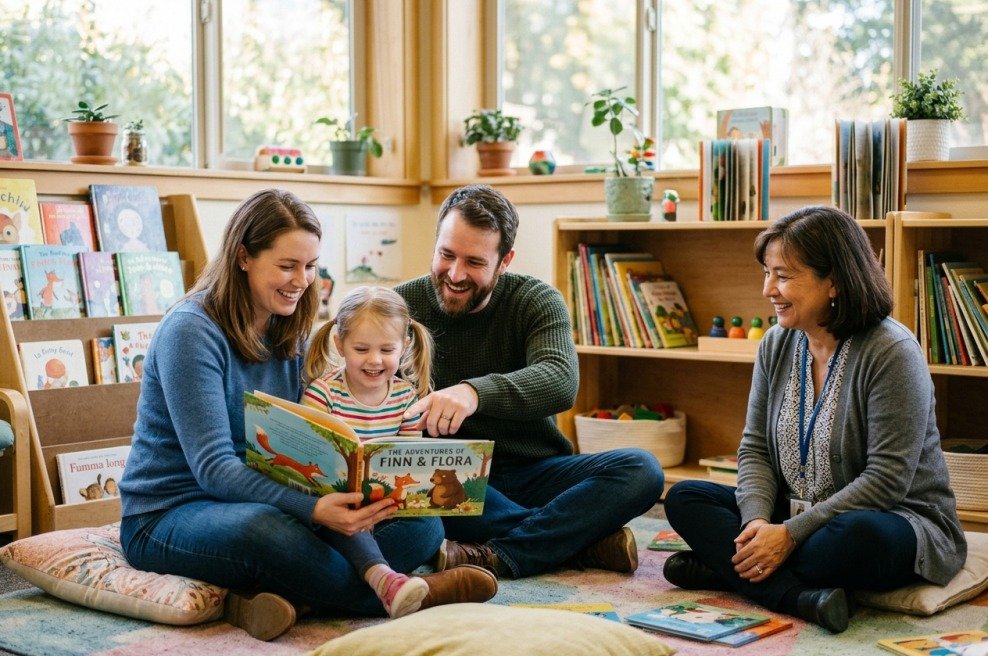 Lümen Anaokulu Aile İş Birliği Kitap ve Masal Saati